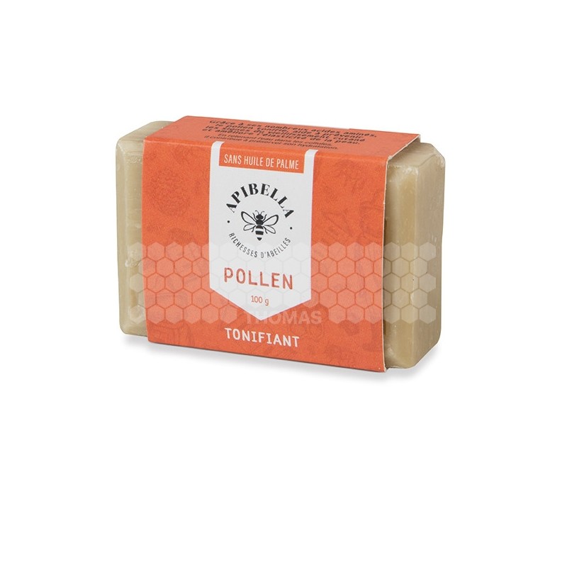 APIBELLA - SAVON TONIFIANT POLLEN 100 g