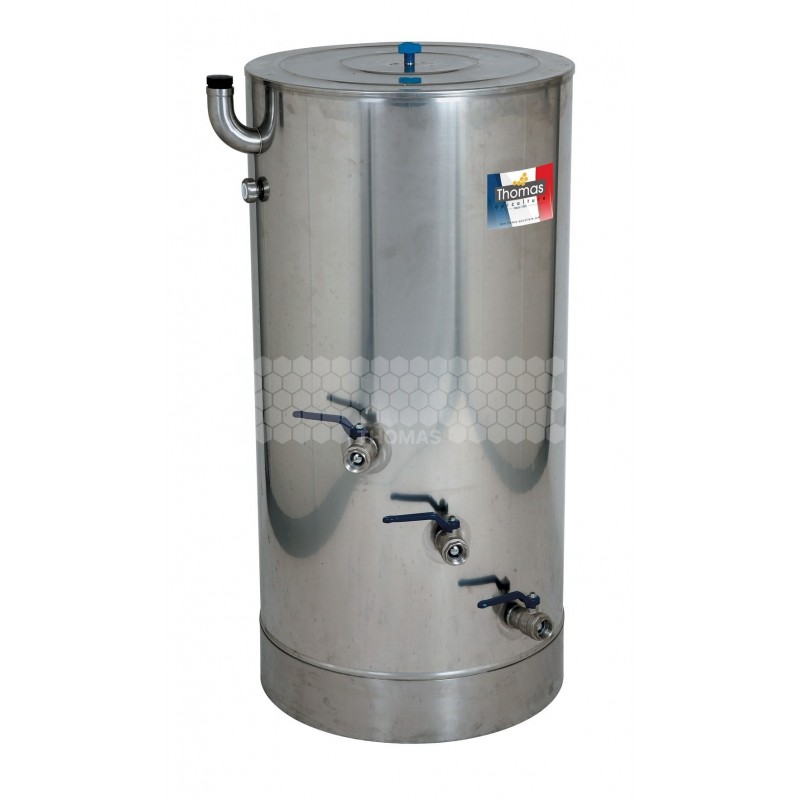 CUVE DOUBLE DE DECANTATION ET D'EPURATION (100 KG DE CIRE)