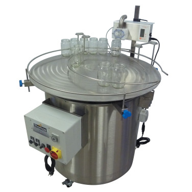 TABLE TOURNANTE DIAM. 1000 A VITESSE VARIABLE ET ECLUSAGE PNEUMATIQUE