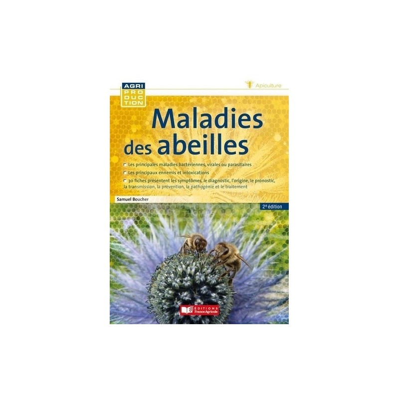 LIVRE - MALADIES DES ABEILLES - 2EME EDITION 2021