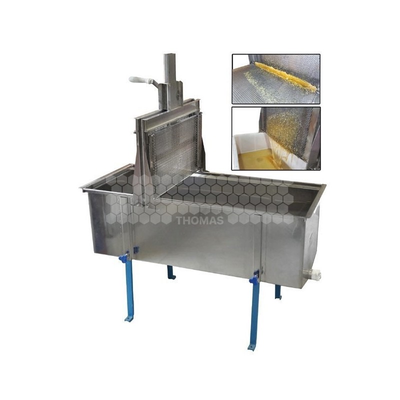 EXTRACTEUR BATI'PRESS ® MANUEL POUR RUCHE A BARETTES (SANS CHASSIS)