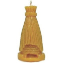 MOULE A BOUGIE : RUCHE EN PAILLE