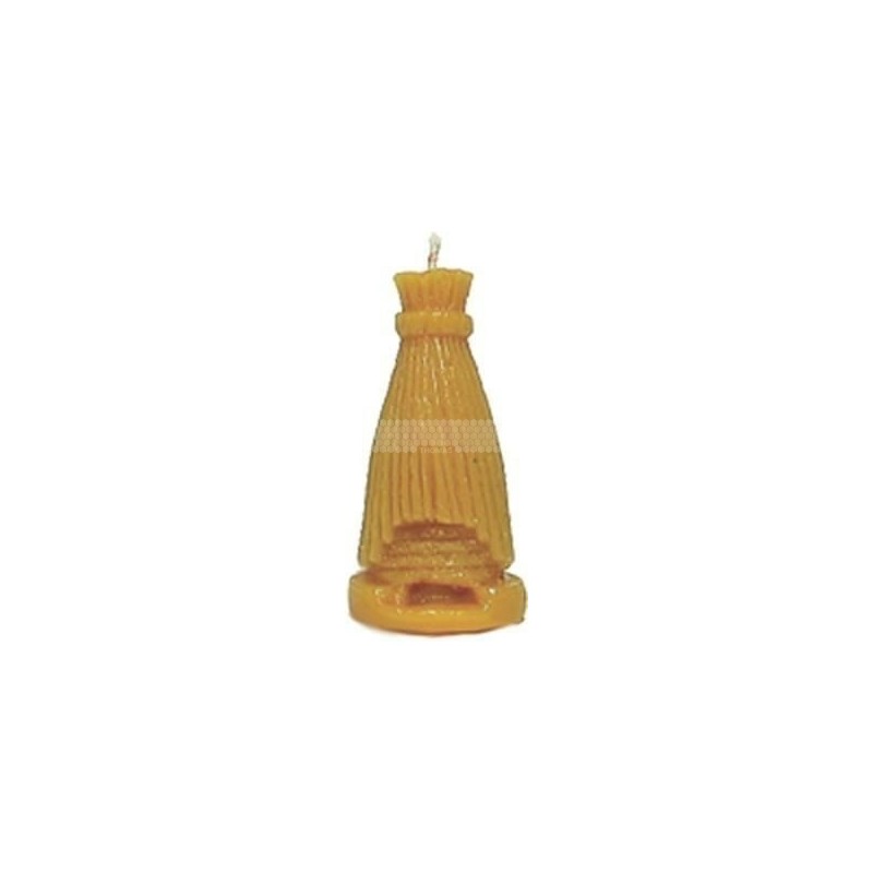 MOULE A BOUGIE : RUCHE EN PAILLE
