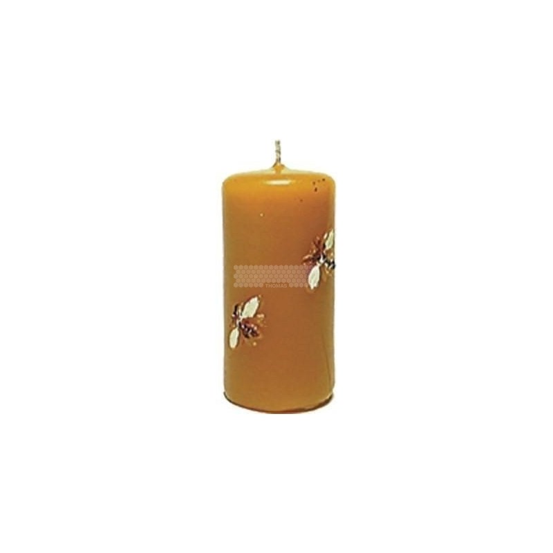 MOULE A BOUGIE : BOUGIE ORNEE D ABEILLES