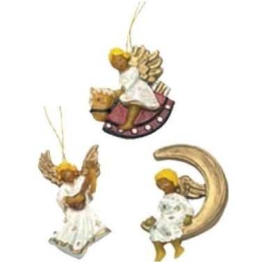 MOULE A BOUGIE : BOUGIE "ANGES-LUNE" (à accrocher)
