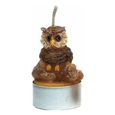 MOULE A BOUGIE : HIBOU SUR SOCLE