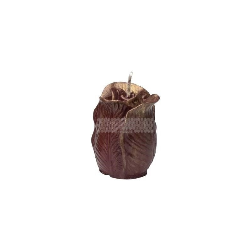 MOULE A BOUGIE : ROSE DE NOEL
