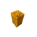 MOULE A BOUGIE CUBE ALVEOLES ABEILLE