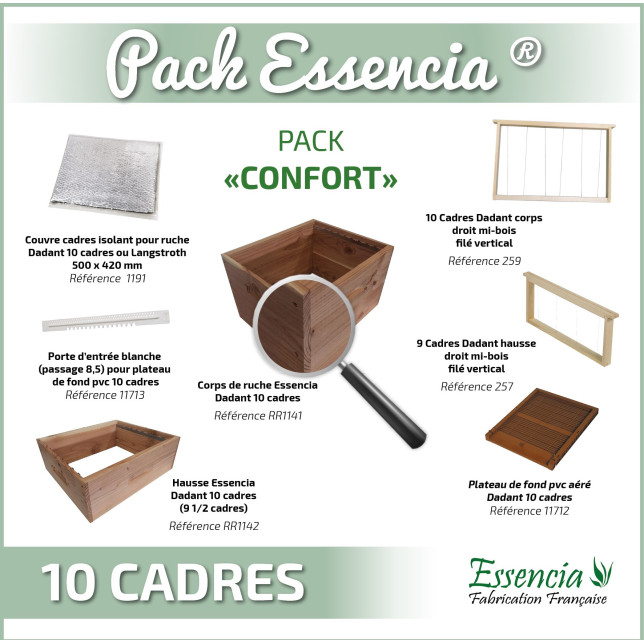 ESSENCIA : PACK CONFORT DDT 10 SANS TOIT