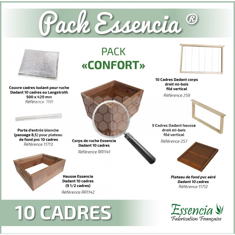 ESSENCIA : PACK CONFORT DDT 10 SANS TOIT