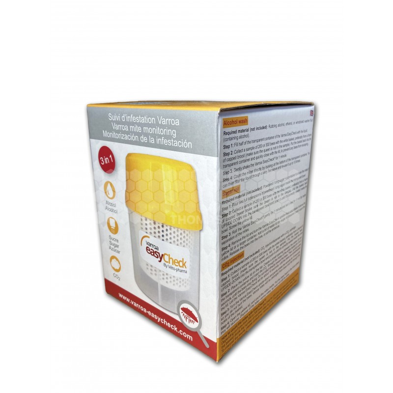 Varroa EasyCheck outil rapide et précis pour apiculteurs.
