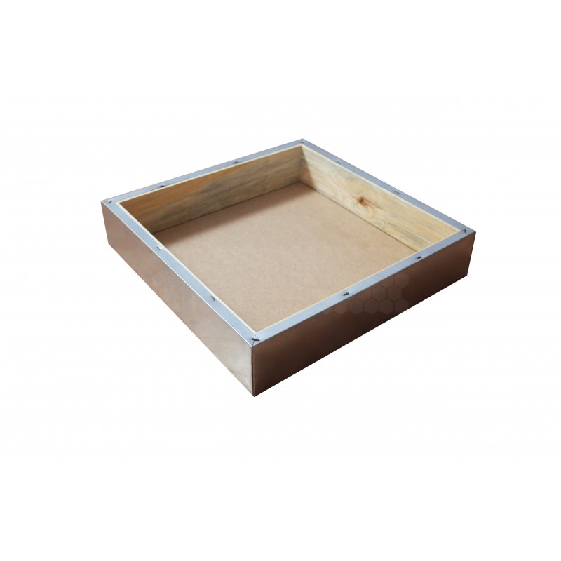 PRIBOIS : TOIT BOIS ENTIEREMENT TOLE WARRE 400*400*80