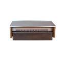 TRAPPE A POLLEN D'ENTREE DDT 10 PREMIUM BOIS-TOIT TOLE-TIROIR INOX