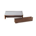 TRAPPE A POLLEN D'ENTREE DDT 10 PREMIUM BOIS-TOIT TOLE-TIROIR INOX
