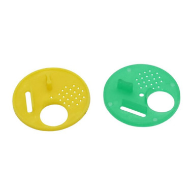 PORTE D'ENTREE PLASTIQUE RONDE RUCHETTE - DIAM 68 MM