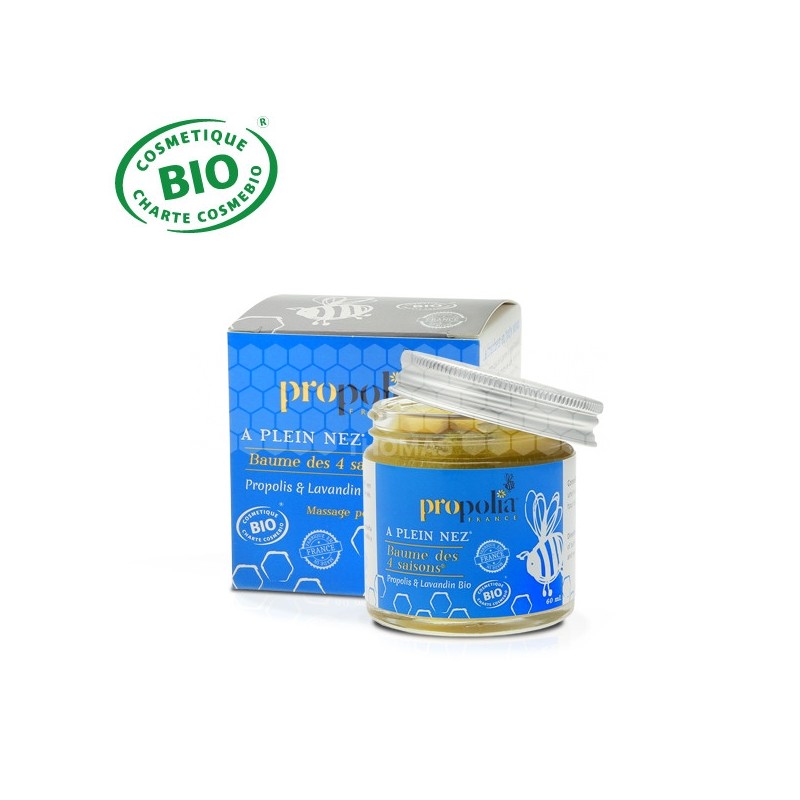 PROPOLIA : BAUME DES 4 SAISONS (Boite de 10 ampoules de 10 ml)