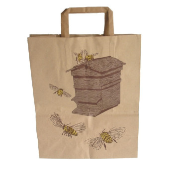 SAC EN PAPIER KRAFT (LE PAQUET DE 12)