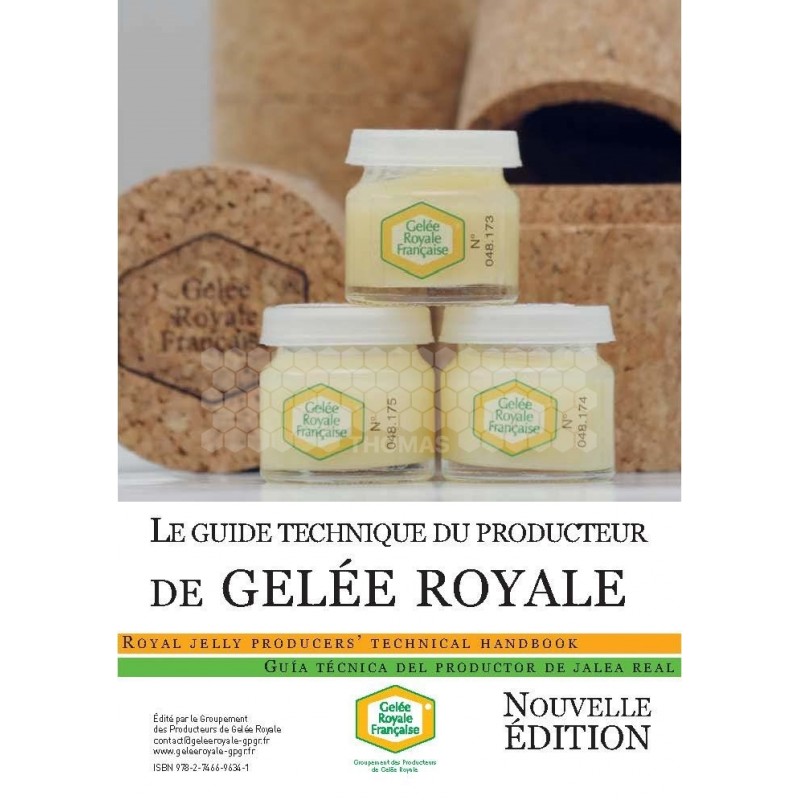 LIVRE - GUIDE TECHNIQUE DU PRODUCTEUR  DE GELEE ROYALE (Version 2)