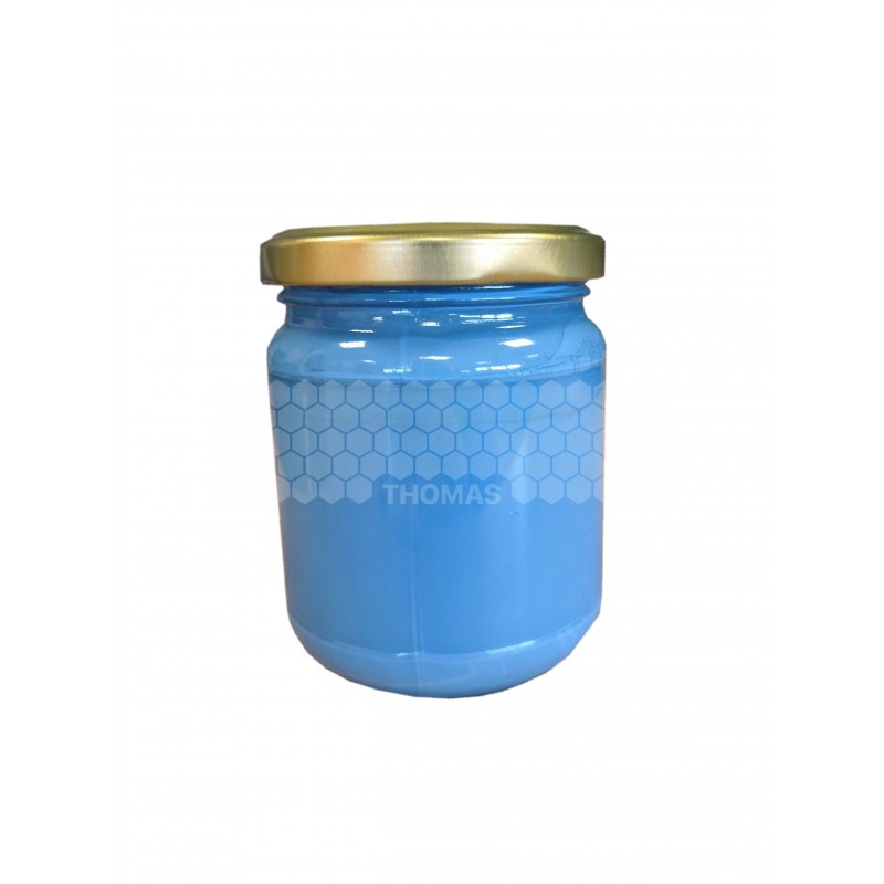 PEINTURE BLEUE THOMAS  (le pot de 200 ml environ)