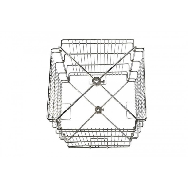 "CAGE CHROMEE ""QUADRA"" 4  CADRES LGTH"