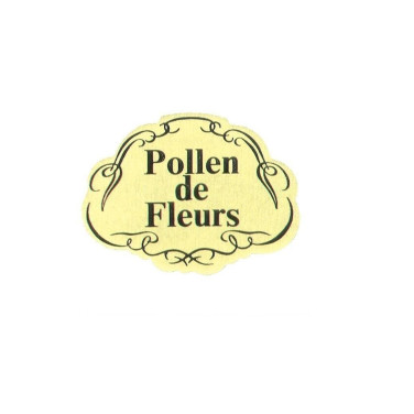 "TIQUETTES AUTOCOLLANTES ""POLLEN DE FLEURS"" "