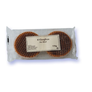 GAUFRES AU MIEL (Le Paquet de 6)