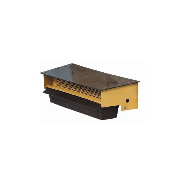 Trappe à pollen PVC Dadant avec panier et peigne intégré.