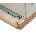 PITON POUR PORTE D'ENTREE GALVA REVERSIBLE