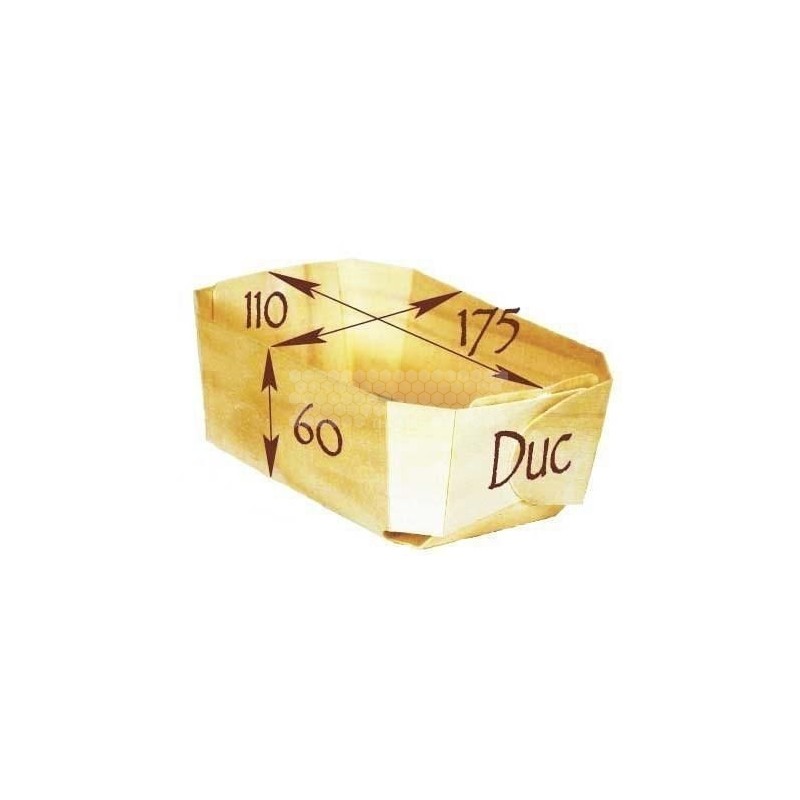 "MOULE DE CUISSON BOIS ""Duc"" (175x110x60mm)"