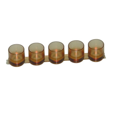 BARRETTE DE 11 CUPULES