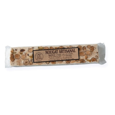 NOUGAT ARTISANAL AMANDES (La plaque de 80 g)