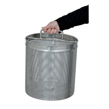 CENTRIFUGEUSE PANIER INOX (DIAM 32 AVEC POIGNEE AMOVIBLE 2 encoches)