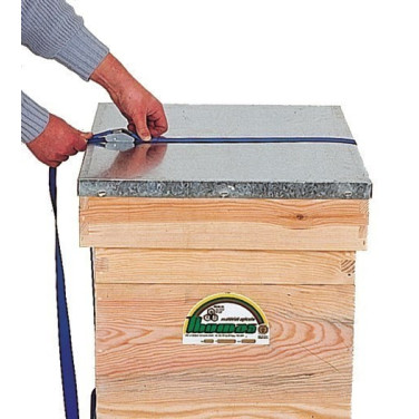 SANGLE D'ARRIMAGE BOUCLE A GRIFFE 25*3000 MM