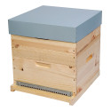 PRIBOIS : RUCHE DADANT 12 C (cadres FILES -TOIT EN TOLE 100mm)
