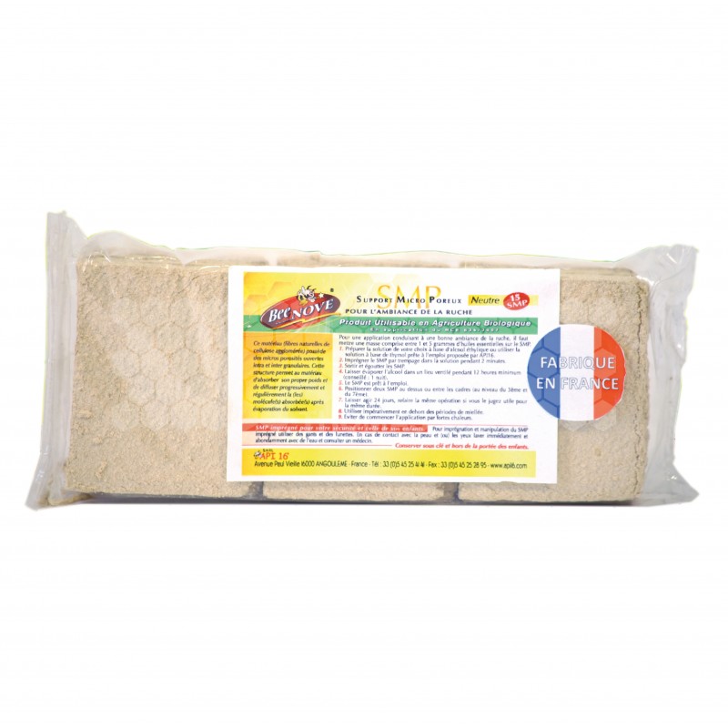SUPPORT MICRO POREUX MODERATION D'AMBIANCE (sachet 15 plaquettes)