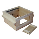 PRIBOIS : CORPS DE RUCHE WARRE VITRE -300*300*210