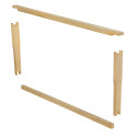 CADRE LANGSTROTH  HOFFMAN TENONS KIT TRADITION -percage vertical