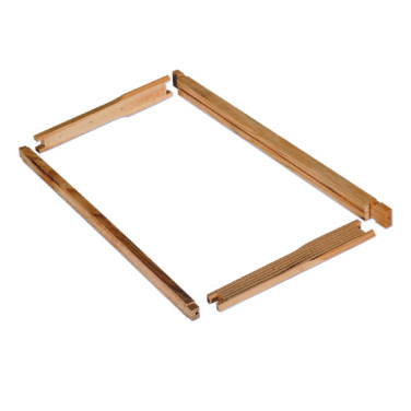 CADRE LANGSTROTH  HOFFMAN A TENONS EN KIT TRADI -percage horizontal