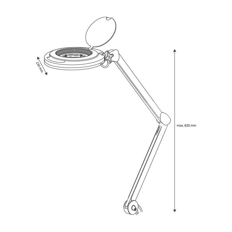 LOUPE LUMINEUSE ARTICULEE