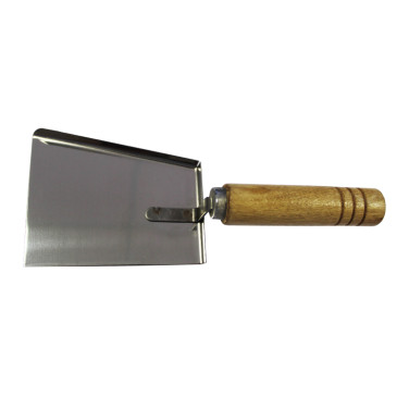 PELLE A GRATTER INOX- BOIS POUR  CADRES