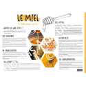 POSTER PEDAGOGIQUE - LE MIEL (600*850 mm)
