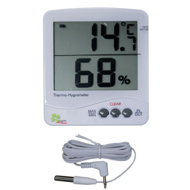 THERMOMETRE HYGROMETRE POUR INCUBATEUR A REINES