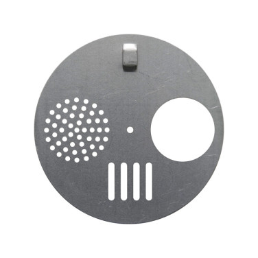 PORTE D'ENTREE RONDE METALLIQUE 4 VOIES D125