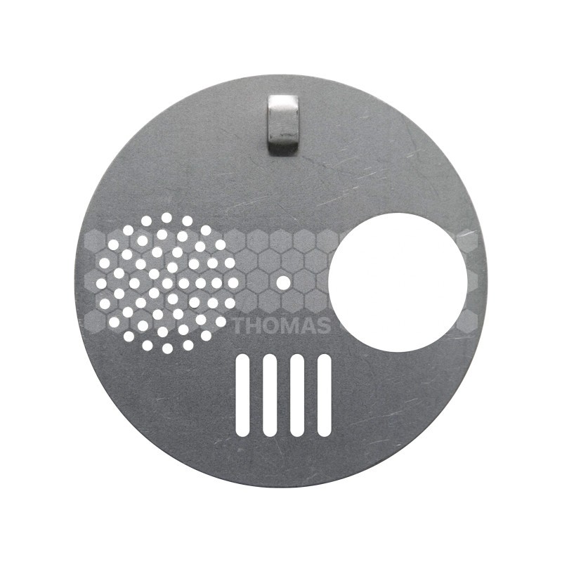 PORTE D'ENTREE RONDE METALLIQUE 4 VOIES D125