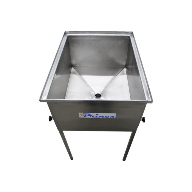 PRINOX : HOBBY BAC -BAC A DESOPERCULER INOX DADANT (ROBINET RESIMEL)