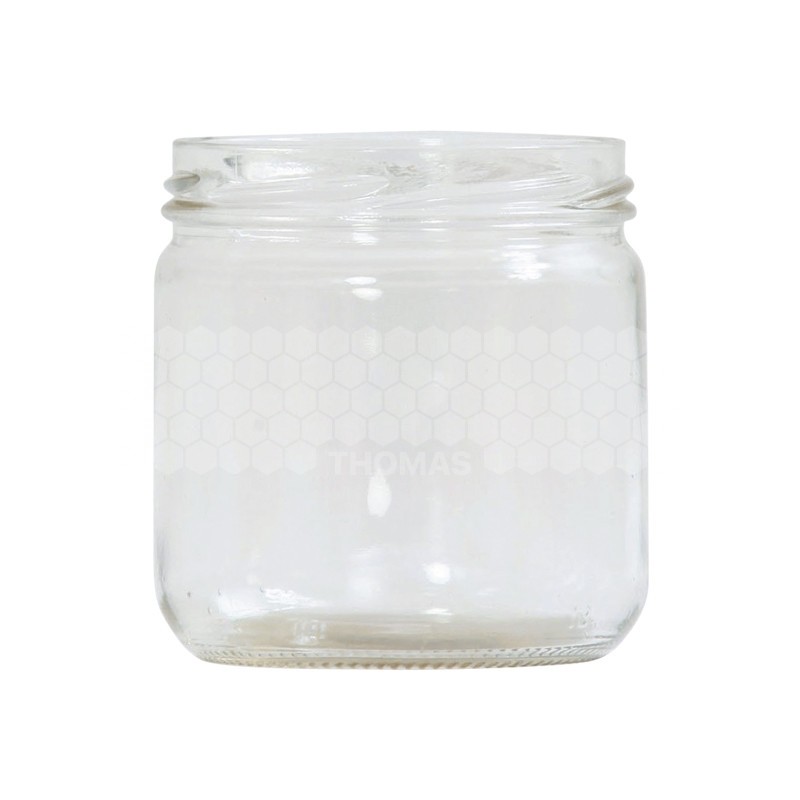 POT VERRE 500 GR CHONIG BAS 390 ML TO 82 (PALETTE) SANS CAPSULE