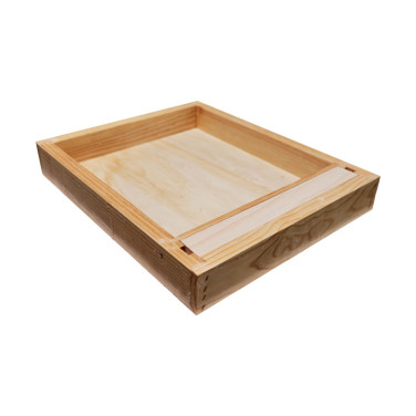 NOURRISSEUR COUVRE-CADRES BOIS PARAFFINE LANGSTROT 10 C (420x510x70)