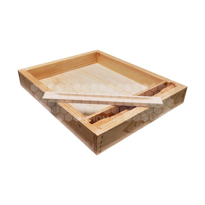 NOURRISSEUR COUVRE-CADRES BOIS PARAFFINE LANGSTROT 10 C (420x510x70)