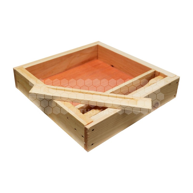 NOURRISSEUR COUVRE-CADRES BOIS PARAFFINE WARRE (350x350x70)