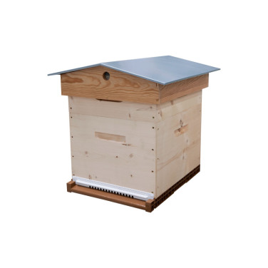 PRIBOIS® : RUCHE DADANT 10 C (cadres FILES-TOIT CHALET)